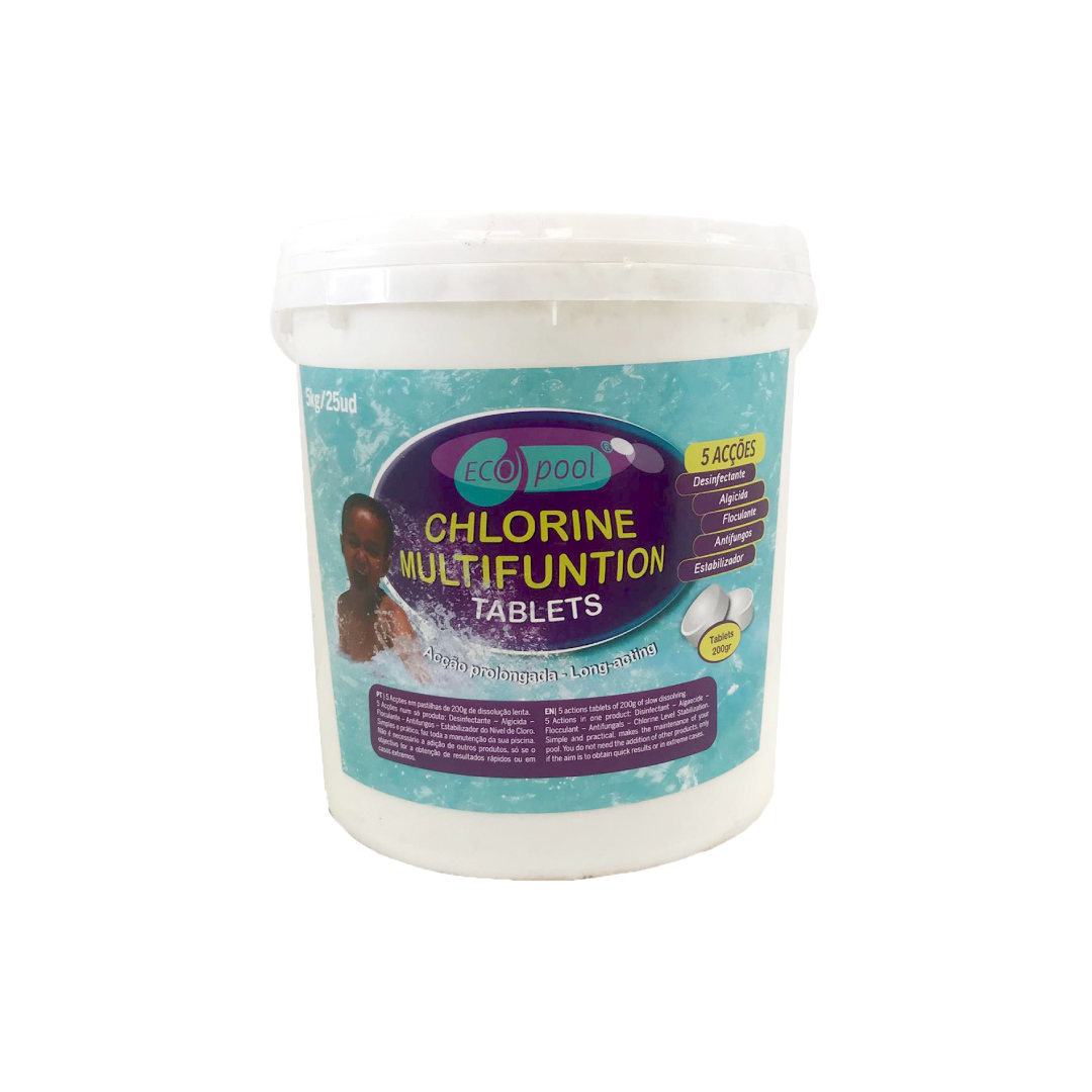 ECOPOOL CHLORINE MULTIFUNCTION TABLETS