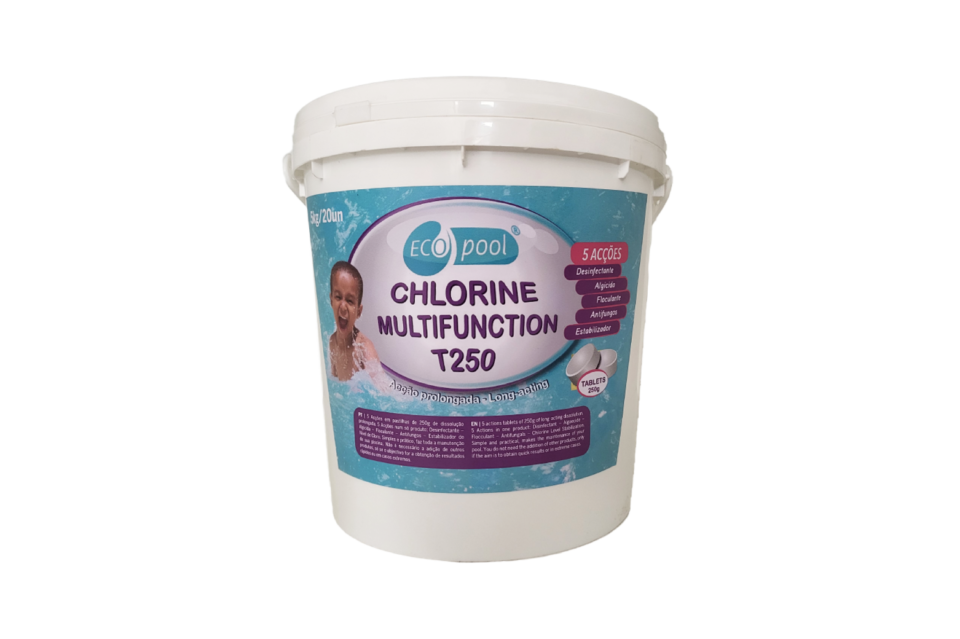 ECOPOOL CHLORINE MULTIFUNCTION T250